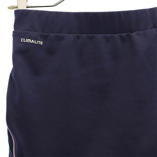 アディダス ゴルフ インナーパンツ付 ミニスカート S ネイビー adidas レディース
