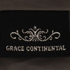 グレースコンチネンタル シルク 総柄 キャミワンピース 36 ベージュ×パープル GRACE CONTINENTAL レディース