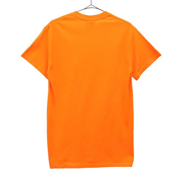 スラッシャー プリント 半袖 Tシャツ オレンジ THRASHER クルーネック メンズ