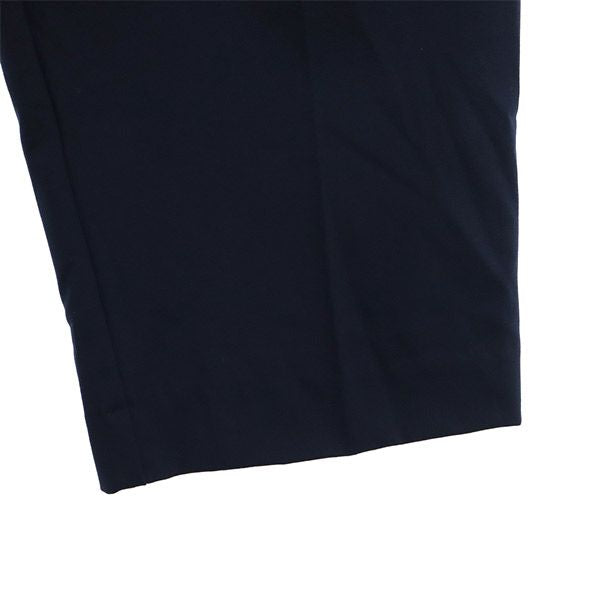 ニコアンド ワイドパンツ M ネイビー niko and... レディース