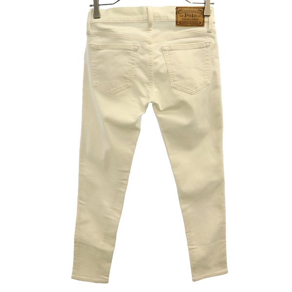 POLO RALPH LAUREN ポロラルフローレン ロングパンツ ホワイト レディース