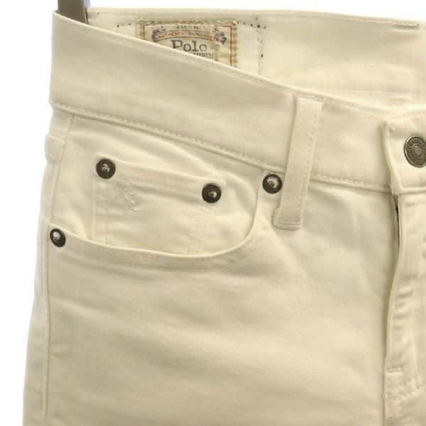 POLO RALPH LAUREN ポロラルフローレン ロングパンツ ホワイト レディース