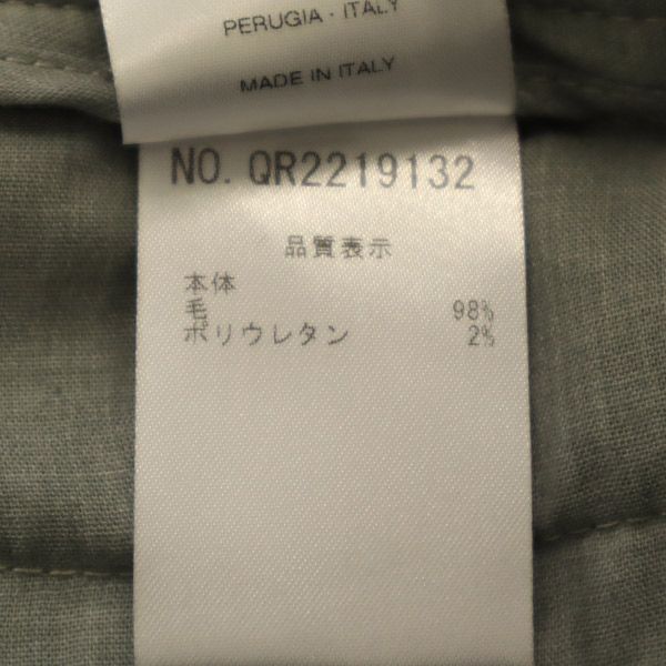 FABIANA FILIPPI ファビアナ フィリッピ イタリア製 ウールブレンド スラックスパンツ XXS グレー系 レディース