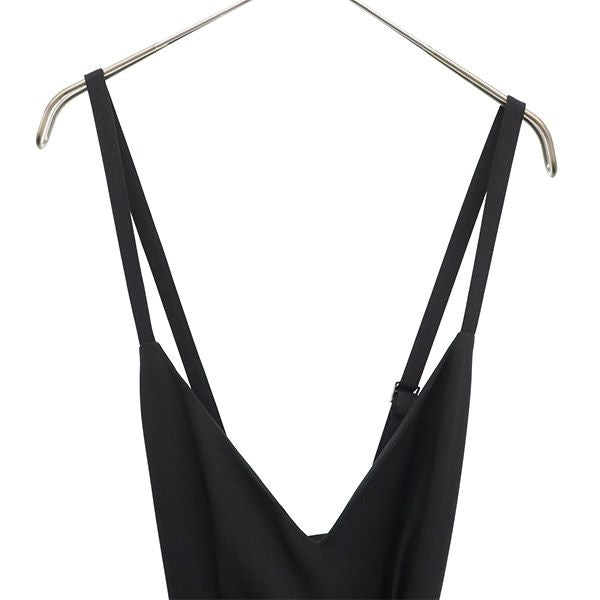 SNIDEL スナイデル プリ－ツナロー ジャンパースカート 1 ブラック SWFO222039 ジャンスカ レディース