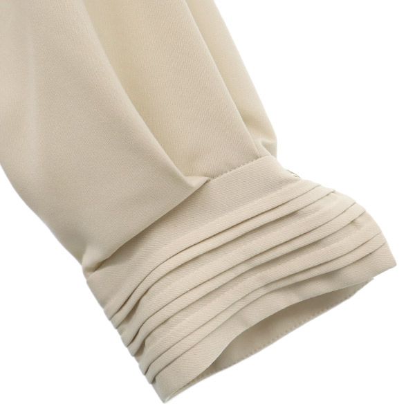 Lily Brown リリーブラウン 5分袖 プリ－ツレース ワンピース F ベージュ LWFO211045 レディース