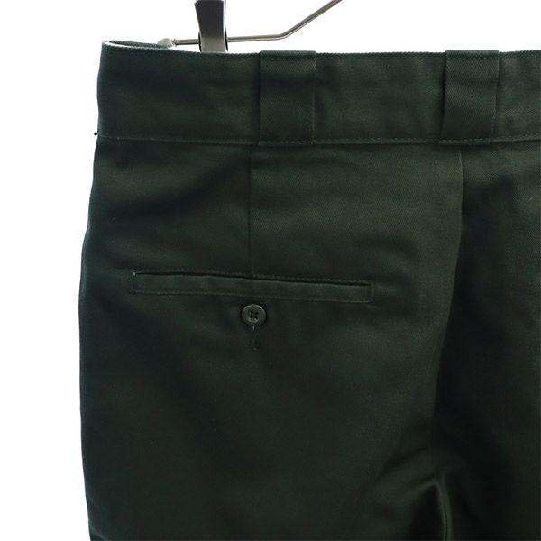 ディッキーズ チノショートパンツ W30 グリーン Dickies ワークパンツ メンズ