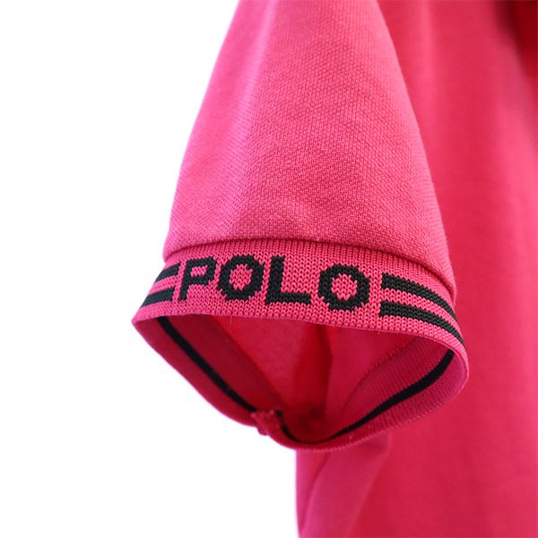 ポロゴルフラルフローレン ワンポイントロゴ刺繍 ゴルフ 半袖 ポロシャツ XS ピンク POLO GOLF RALPH LAUREN レディース