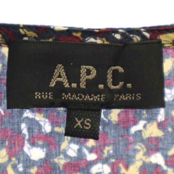 アーペーセー 総柄 ノースリーブ ワンピース XS A.P.C. チュニック レディース