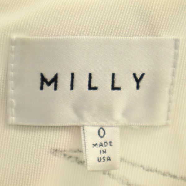 ミリー USA製 花柄 半袖 ワンピース 0 ピンク系 MILLY レディース