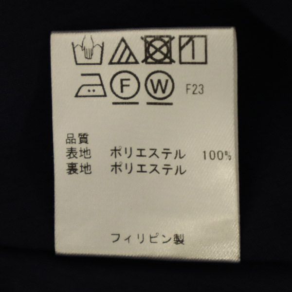 TOCCA トッカ ノースリーブ ワンピース 0 ネイビー レディース