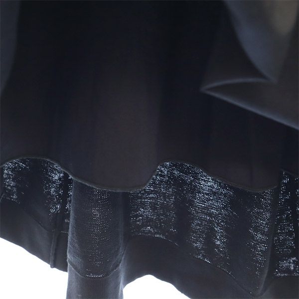 UNITED ARROWS STYLE for LIVING ユナイテッドアローズ スタイルフォーリビング 切替 半袖 ワンピース ブラック レディース