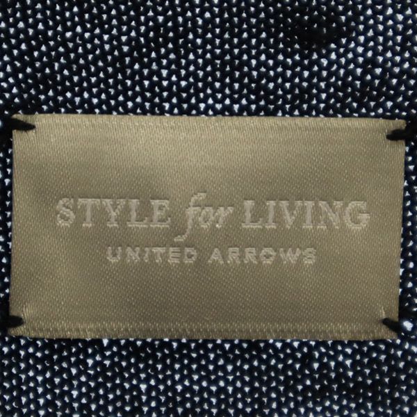 UNITED ARROWS STYLE for LIVING ユナイテッドアローズ スタイルフォーリビング 切替 半袖 ワンピース ブラック レディース