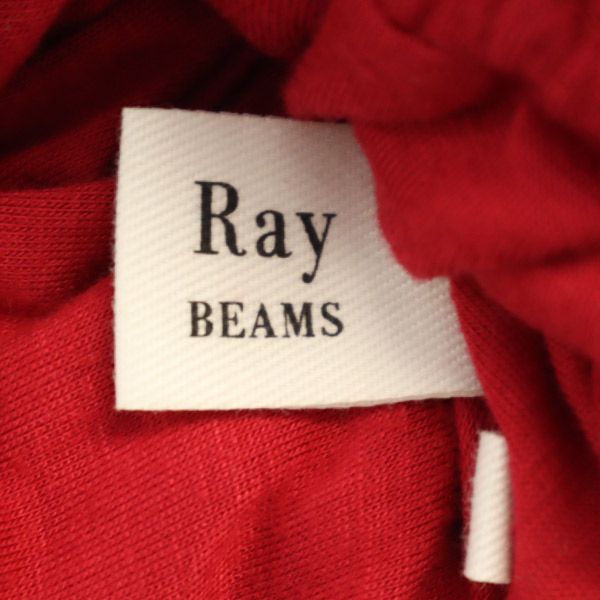 レイビームス 長袖 ロングワンピース 1 レッド Ray Beams レディース