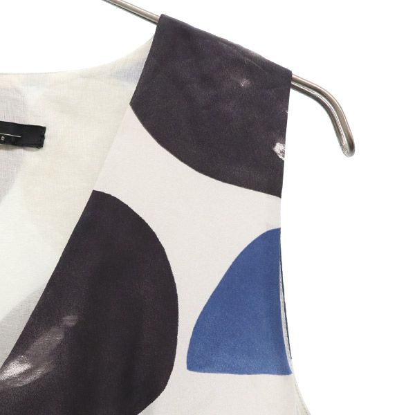 MAX MARA マックスマーラ 総柄 ノースリーブ ワンピース レディース