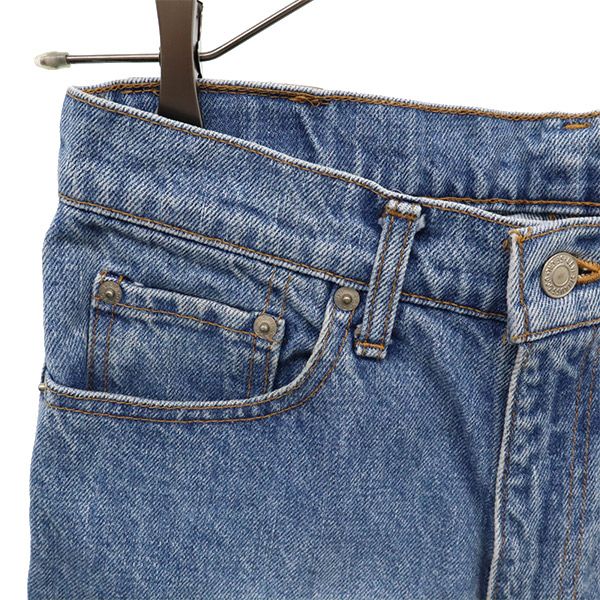 Levi's リーバイス 90s 日本製 ストレートデニムパンツ ｗ31 ブルー ジーパン メンズ