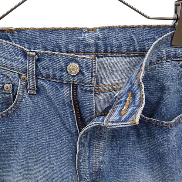 Levi's リーバイス 90s 日本製 ストレートデニムパンツ ｗ31 ブルー ジーパン メンズ