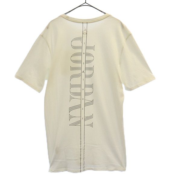 ジョーダン プリント 半袖 Tシャツ M ホワイト JORDAN ポケット付 エアジョーダン NIKE メンズ