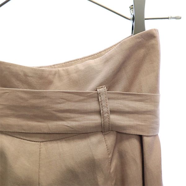 SNIDEL スナイデル SWFP211143 ハイウエストタック パンツ 0 ピンク レディース