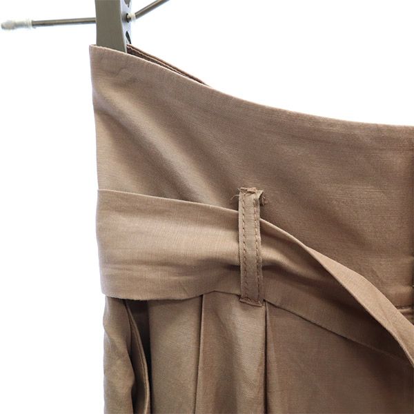 SNIDEL スナイデル SWFP211143 ハイウエストタック パンツ 0 ピンク レディース