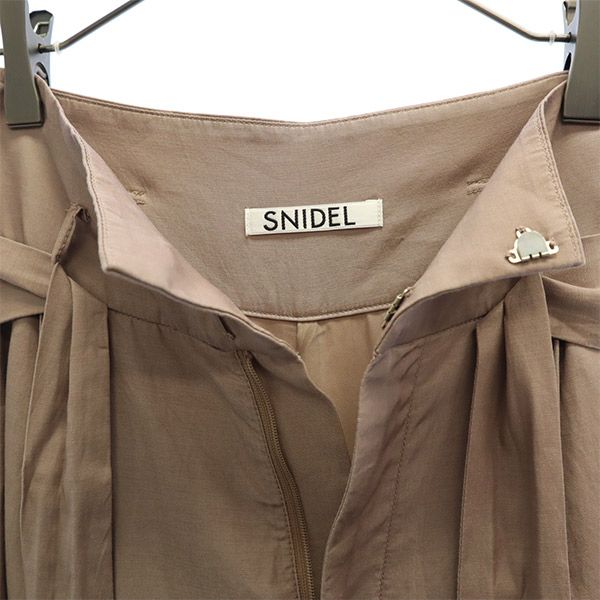 SNIDEL スナイデル SWFP211143 ハイウエストタック パンツ 0 ピンク レディース