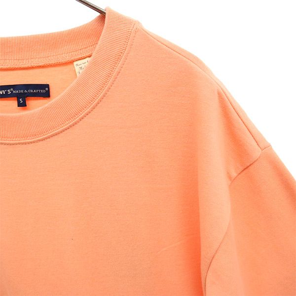 LEVI'S MADE & CRAFTED リーバイス メイドアンドクラフテッド 半袖 Tシャツ M オレンジ メンズ