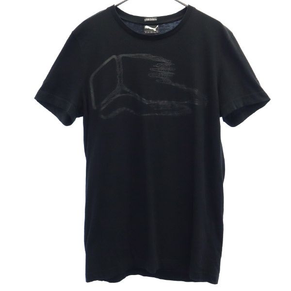プーマ フセインチャラヤンコラボ プリント 半袖 Tシャツ S ブラック PUMA Hussein Chalayan メンズ
