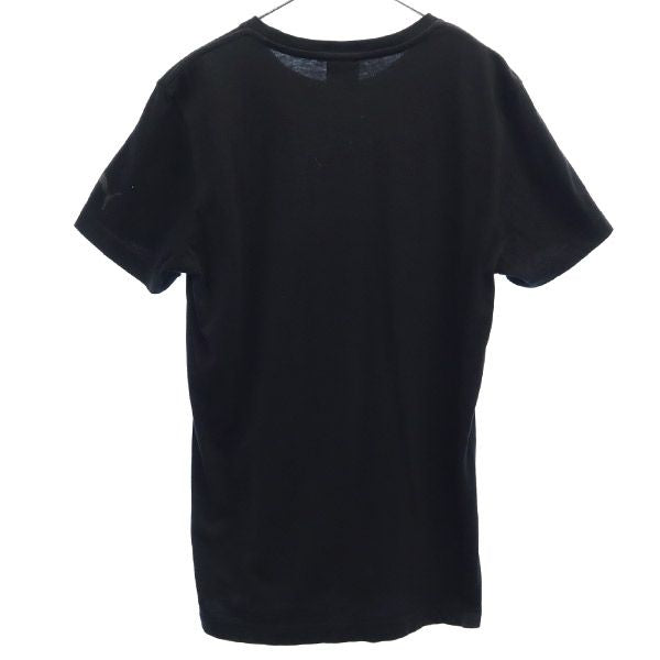 プーマ フセインチャラヤンコラボ プリント 半袖 Tシャツ S ブラック PUMA Hussein Chalayan メンズ