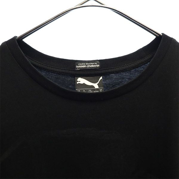 プーマ フセインチャラヤンコラボ プリント 半袖 Tシャツ S ブラック PUMA Hussein Chalayan メンズ