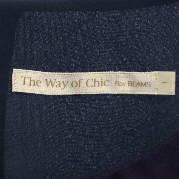 ザウェイオブチックレイビームス 半袖 ワンピース 1 パープル The Way of Chic Ray BEAMS レディース