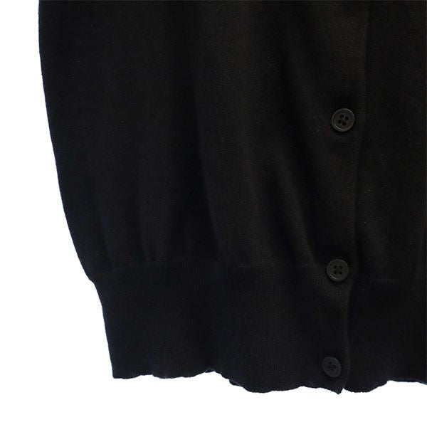 ブラックレーベル 半袖 カーディガン M ブラック Black Label レディース