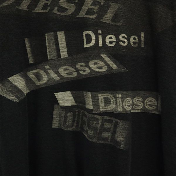 ディーゼル プリント 半袖 Tシャツ S ブラック系 DIESEL メンズ