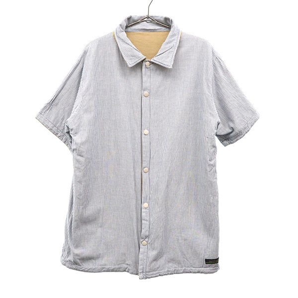 ジムマスター ヒッコリーストライプ ジャケット ベージュ gymmaster メンズ