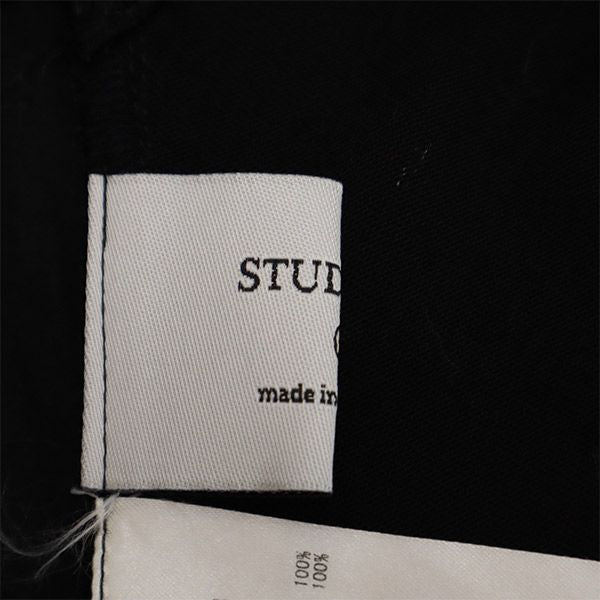 ステュディオス 半袖 カットソー F ブラック STUDIOUS レディース
