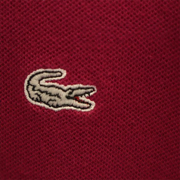 ラコステ 日本製 半袖 ポロシャツ 3 ピンク LACOSTE メンズ