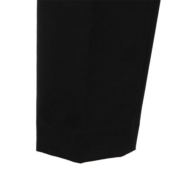 フレイアイディー 日本製 FWFP165638 スタイルアップ スラックスパンツ 0 ブラック FRAY I.D レディース