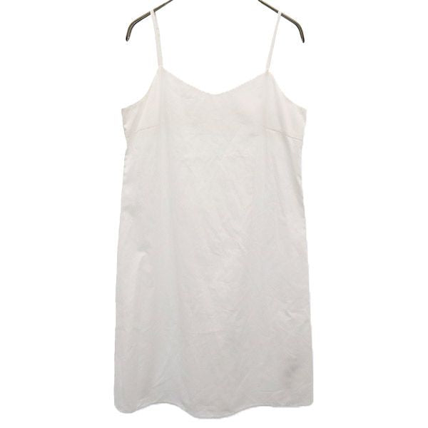 SNIDEL スナイデル 20ss SWFO202033 刺繍 半袖 パンチングレースタック ワンピース 0 ホワイト レディース