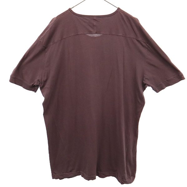 ディーゼル プリント 半袖 Tシャツ XXL ブラウン DIESEL ビッグサイズ メンズ