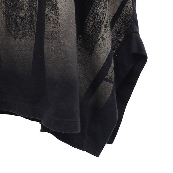 MARITHE + FRANCOIS GIRBAUD マリテフランソワジルボー プリント 半袖 Tシャツ S ブラック レディース