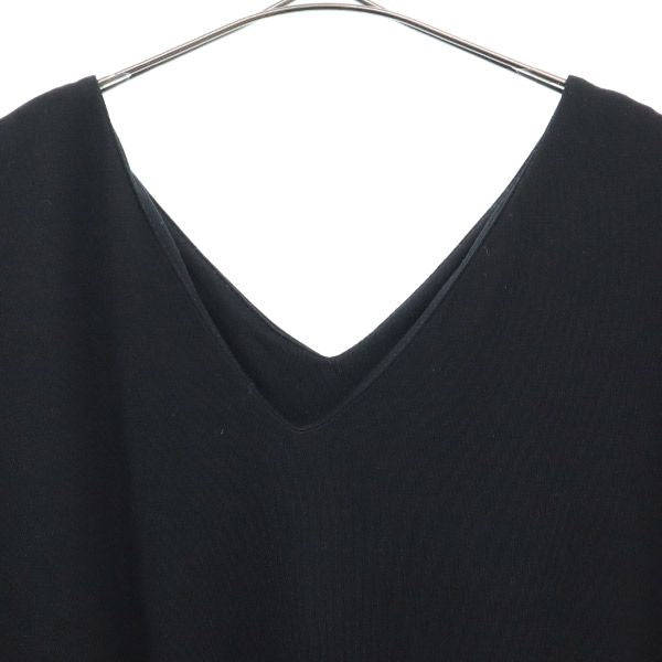 ビューティアンドユースユナイテッドアローズ 半袖 ロングワンピース ブラック BEAUTY&YOUTH UNITED ARROWS レディース