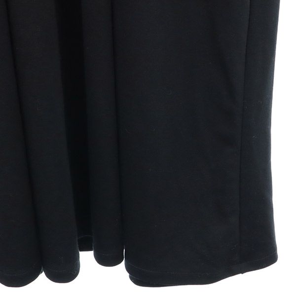 ビューティアンドユースユナイテッドアローズ 半袖 ロングワンピース ブラック BEAUTY&YOUTH UNITED ARROWS レディース