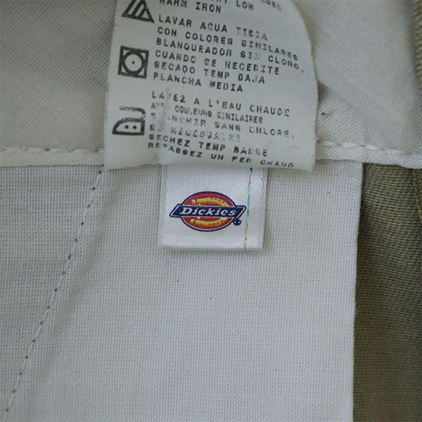 ディッキーズ ワークショートパンツ W28 ベージュ Dickies メンズ