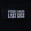 氷室京介 ラスト ギグズ プリント 半袖 Tシャツ S ブラック KYOSUKE HIMURO LAST GIGS バンT メンズ