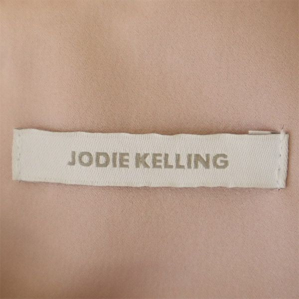 ジョディ ケリング 総柄 ノースリーブ ワンピース 40 ピンク JODIE KELLING レディース