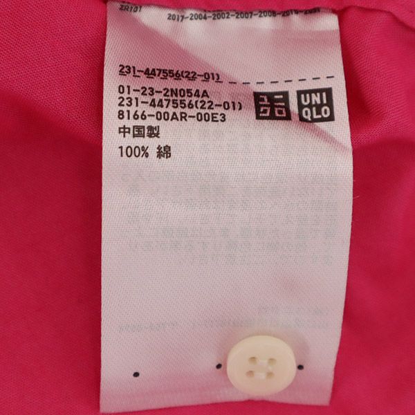 ユニクロ マルニ ノースリーブ ブラウス M ピンク UNIQLO MARNI レディース