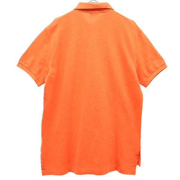 未使用 Polo by Ralph Lauren ポロバイラルフローレン 半袖 ポロシャツ L オレンジ メンズ