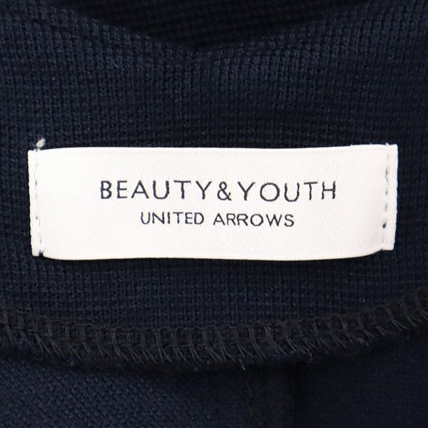 ビューティアンドユースユナイテッドアローズ 日本製 長袖 ロングワンピース ブラック BEAUTY&YOUTH UNITED ARROWS レディース