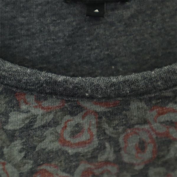 Pretty Green プリティーグリーン 花柄 半袖 Tシャツ 4 グレー メンズ