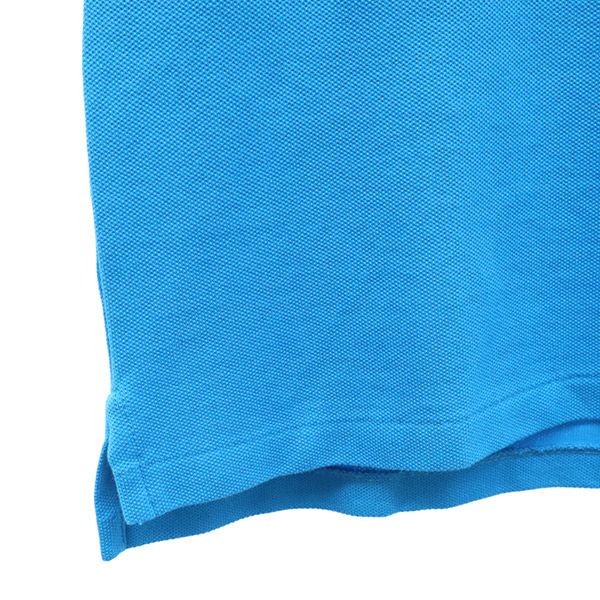 ポロラルフローレン 未使用 半袖 ポロシャツ M ブルー POLO RALPH LAUREN 鹿の子 レディース