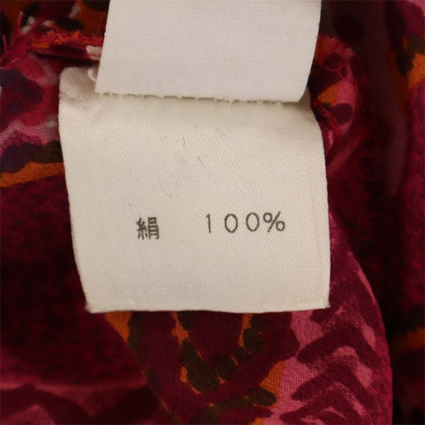 TOCCA トッカ 総柄 半袖 ワンピース 4 ピンク系 レディース