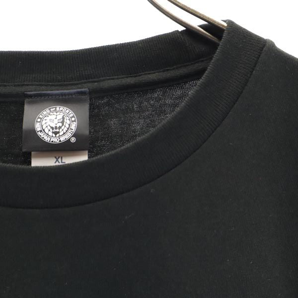 新日本プロレスリング レスリングどんたく 2022大会記念 半袖 Tシャツ XL ブラック系 New Japan Pro-Wrestling メンズ